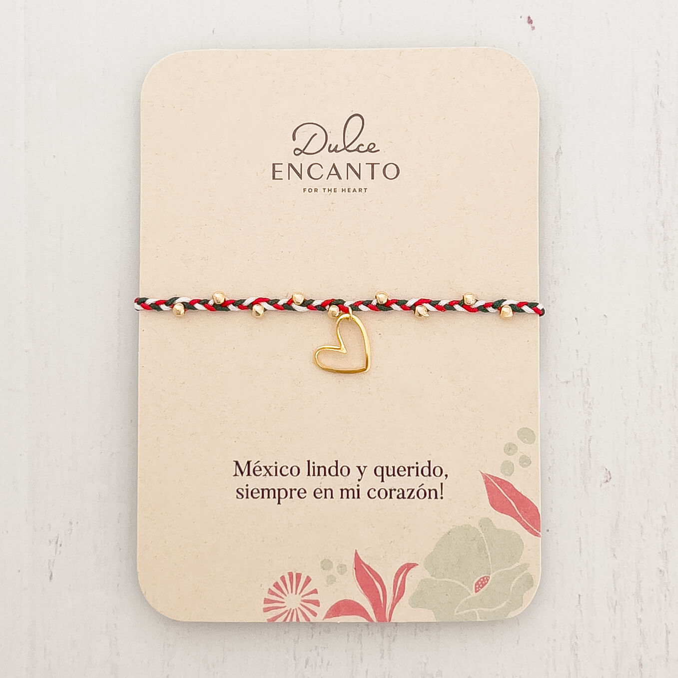 México de Mi Corazón Bracelet