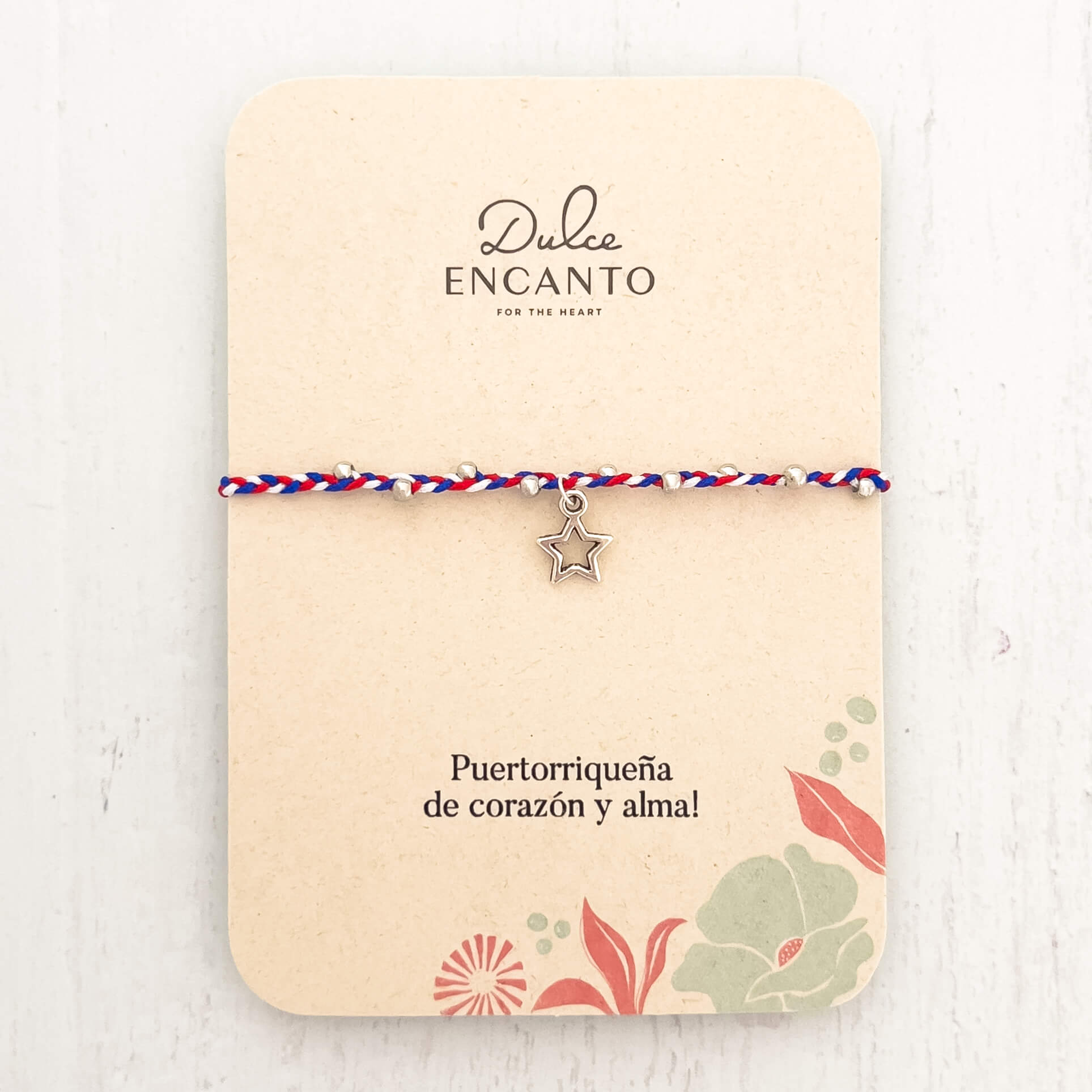 Puerto Rico de Mi Corazón Bracelet