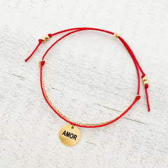 Pulsera Amor Hilo Rojo