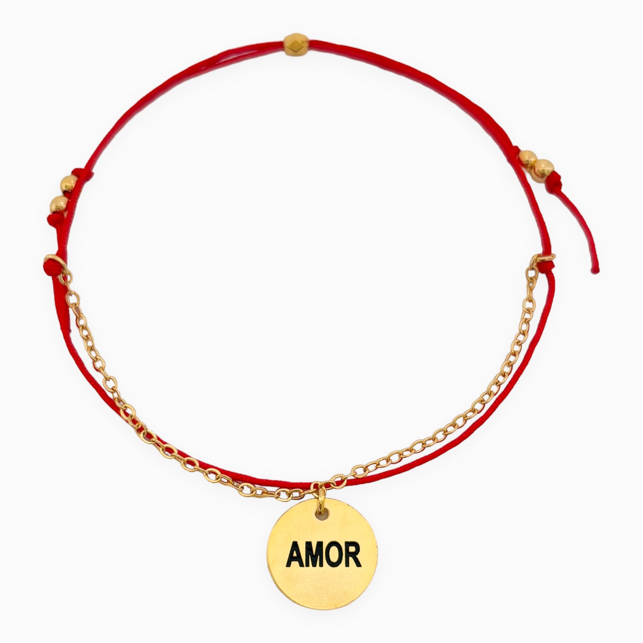 Pulsera Amor Hilo Rojo 