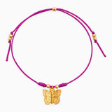 Butterfly Bracelet with Yarn