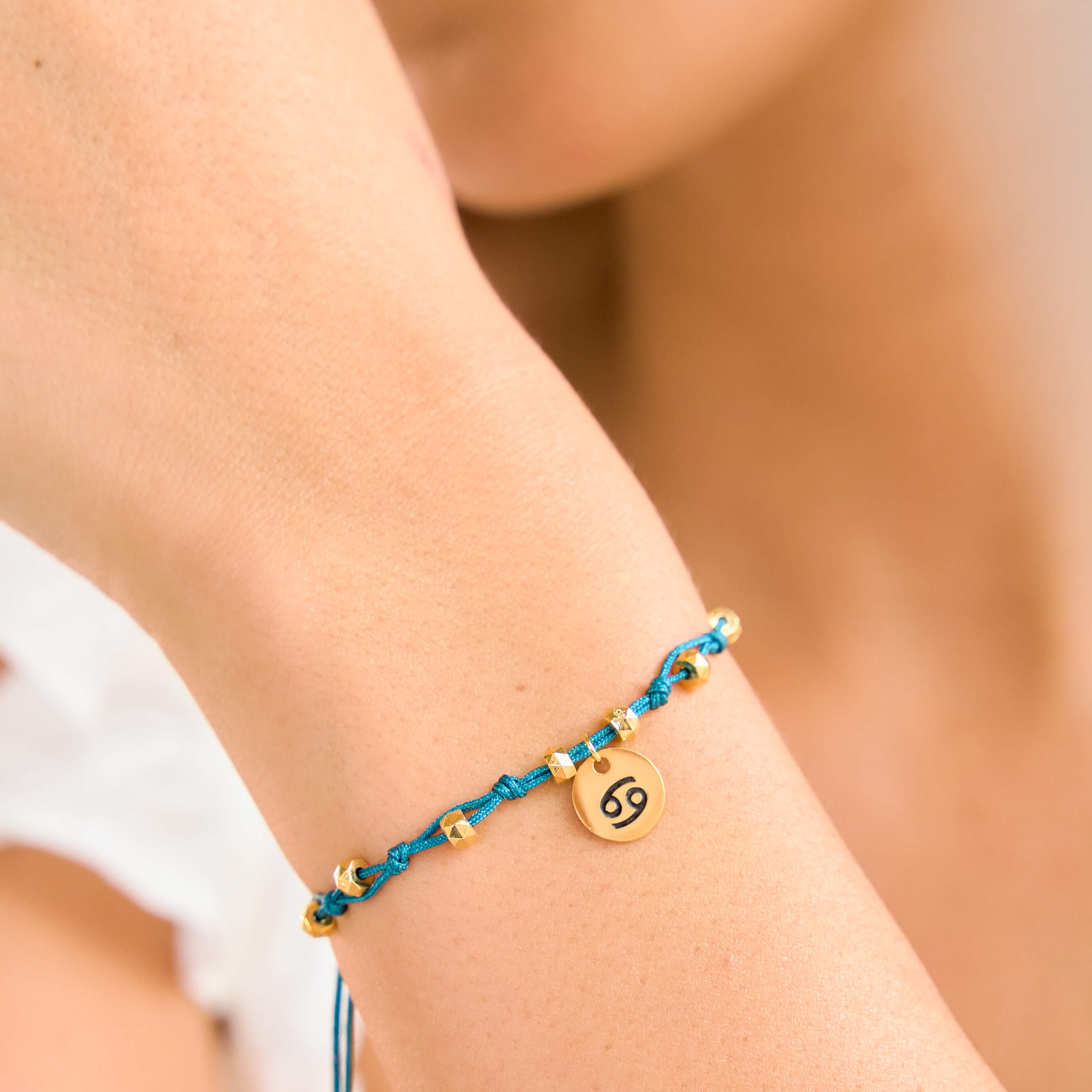 Cancer Zodiac Sign Bracelet