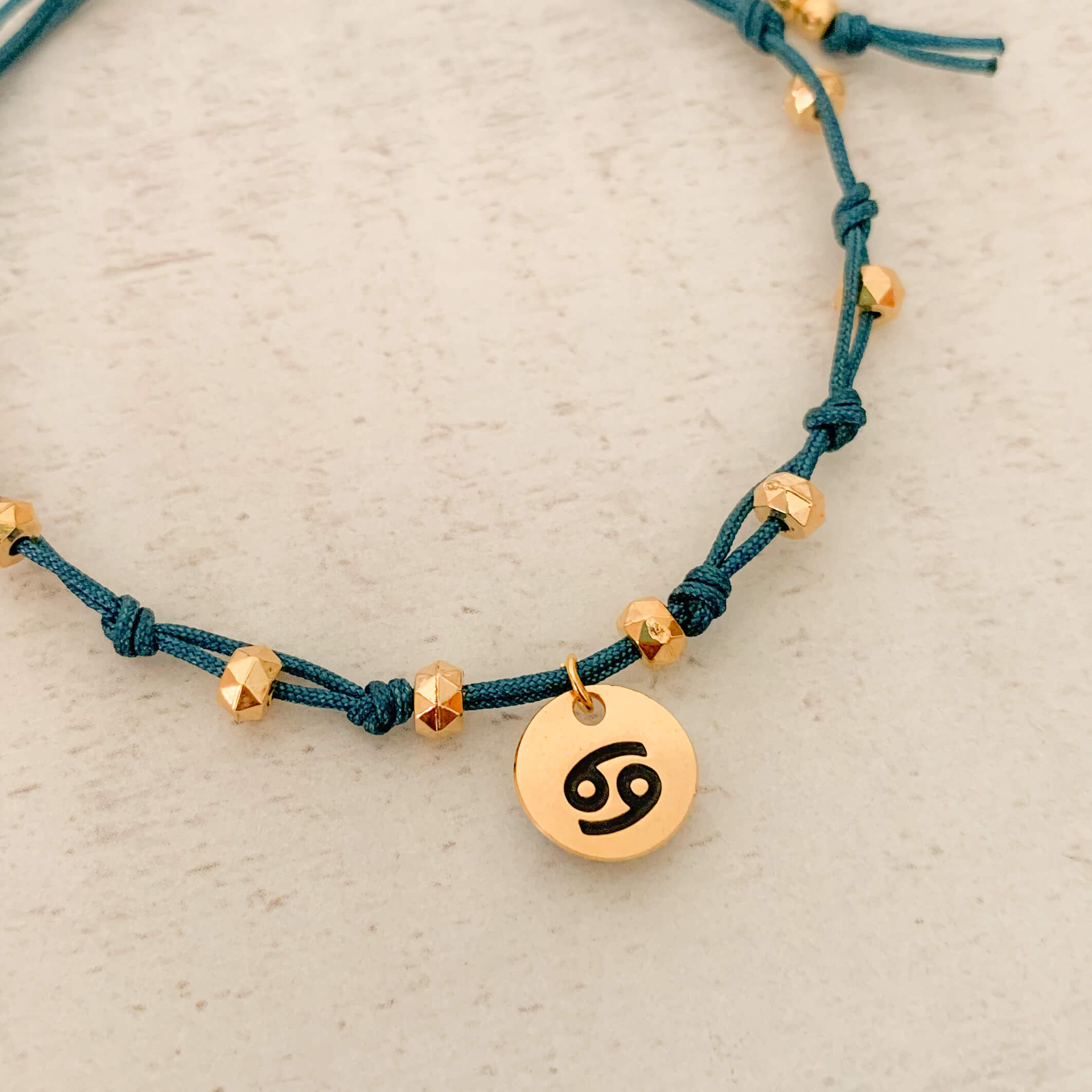 Cancer Zodiac Sign Bracelet