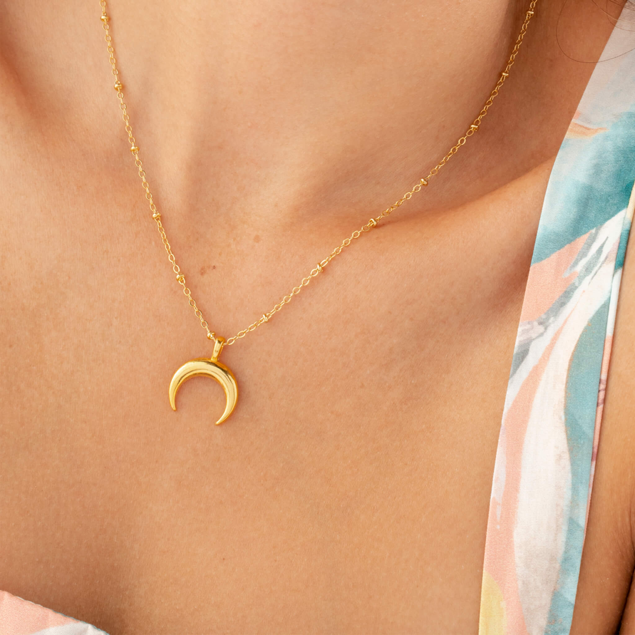 Crescent Moon Necklace