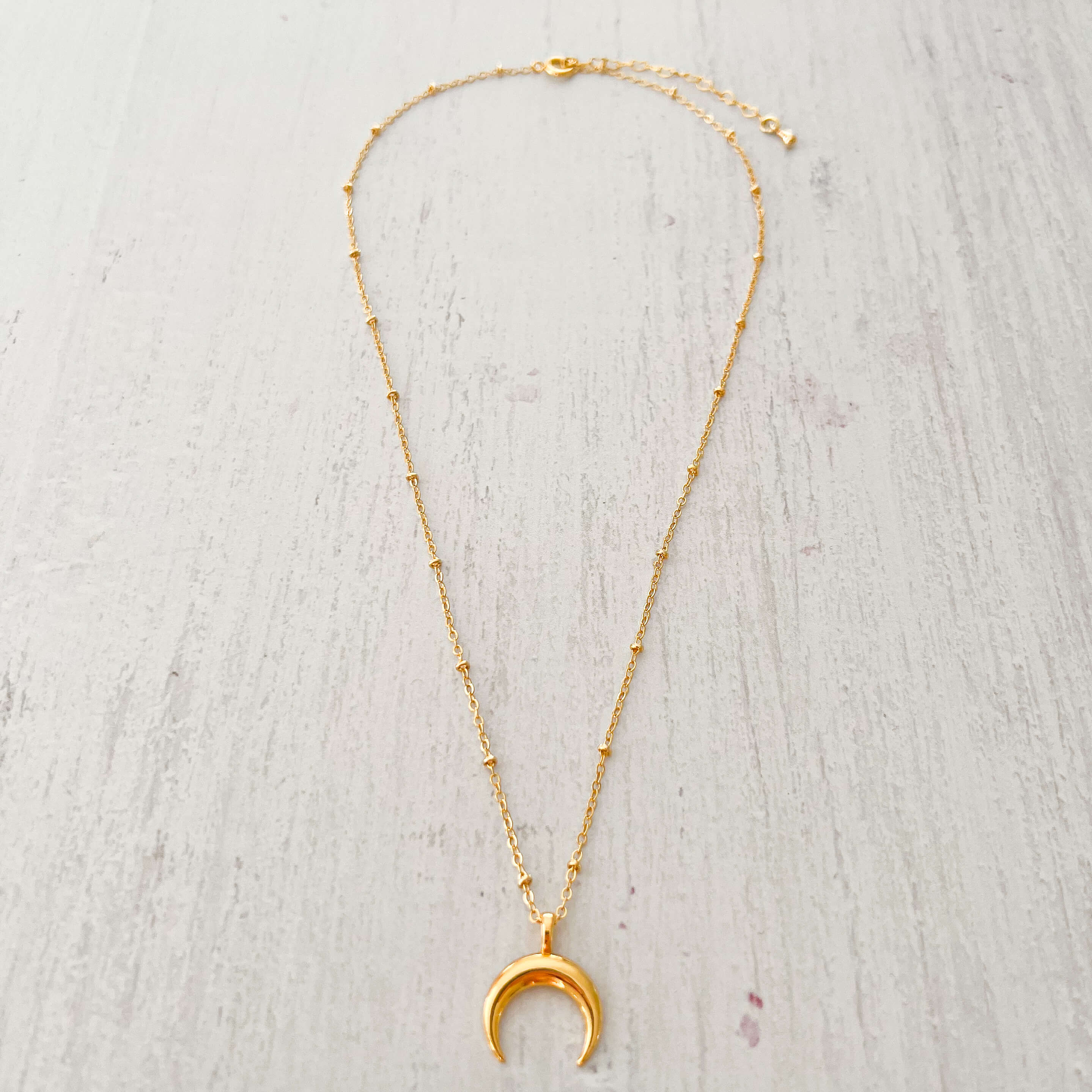 Crescent Moon Necklace