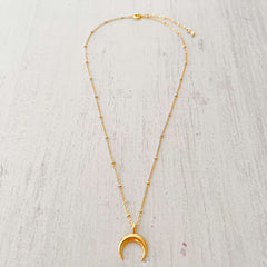 Crescent Moon Necklace