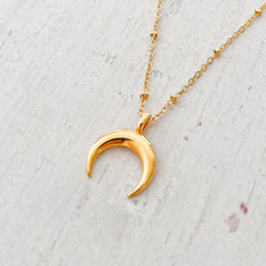 Crescent Moon Necklace