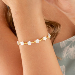 Flowers Elastic Bracelet