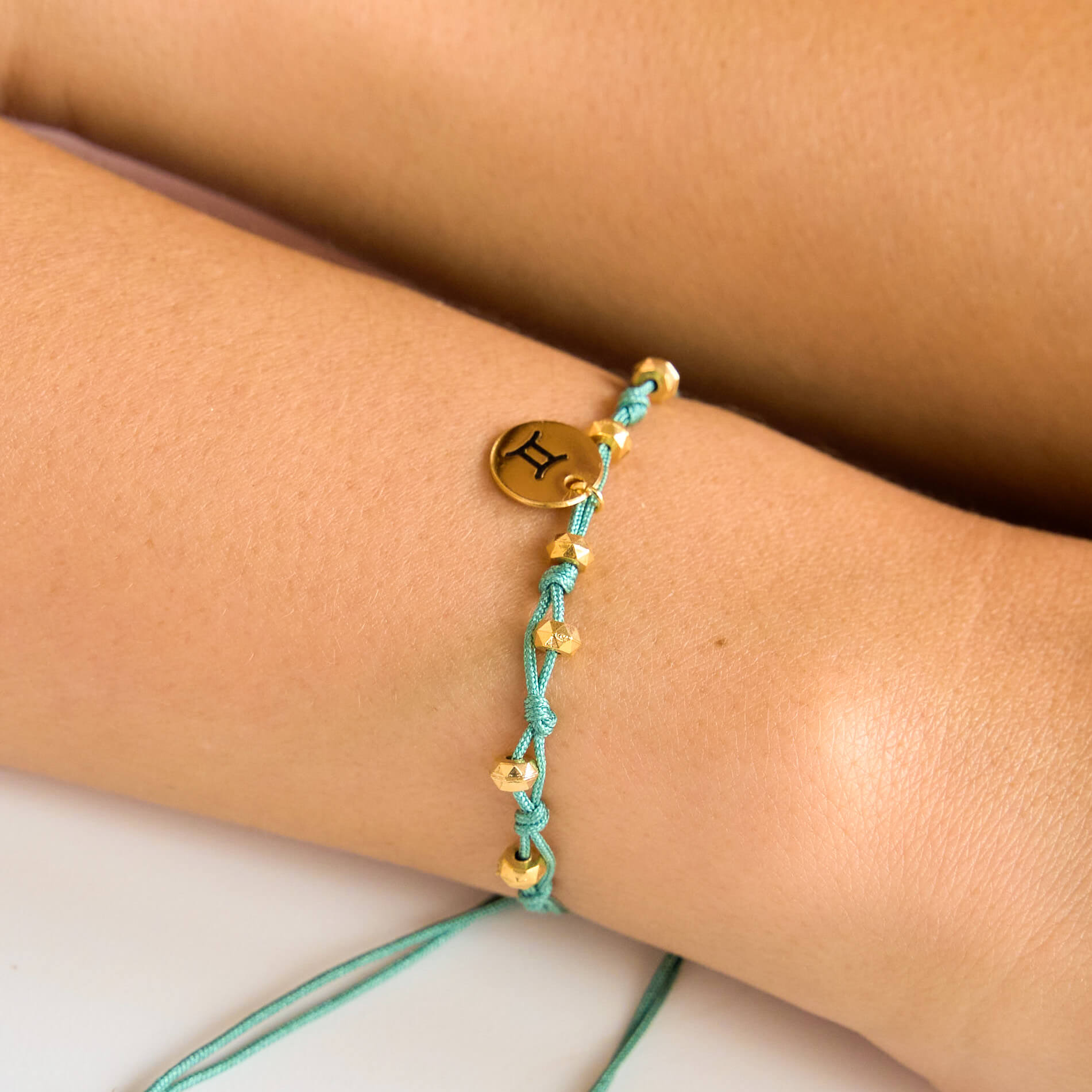 Gemini Zodiac Sign Bracelet