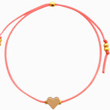 Heart Bracelet with Yarn