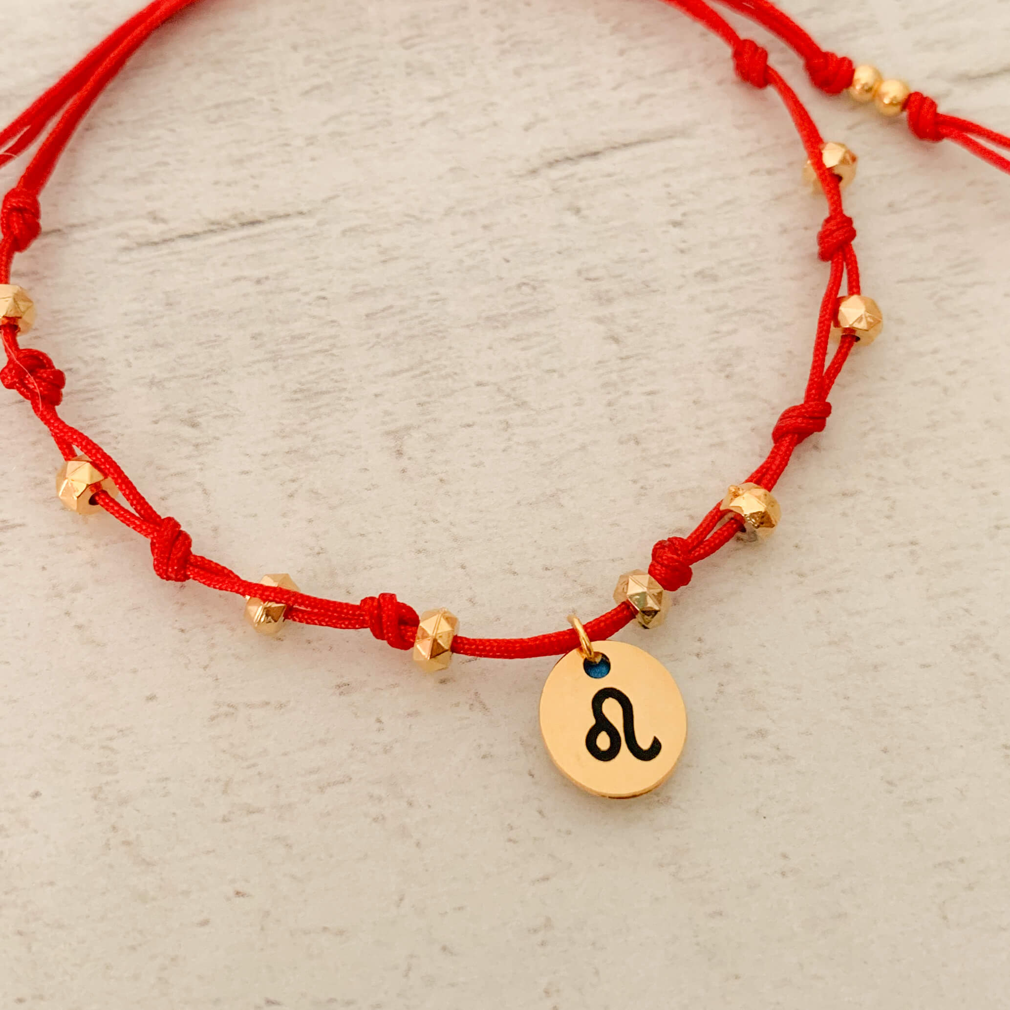 Leo Zodiac Sign Bracelet