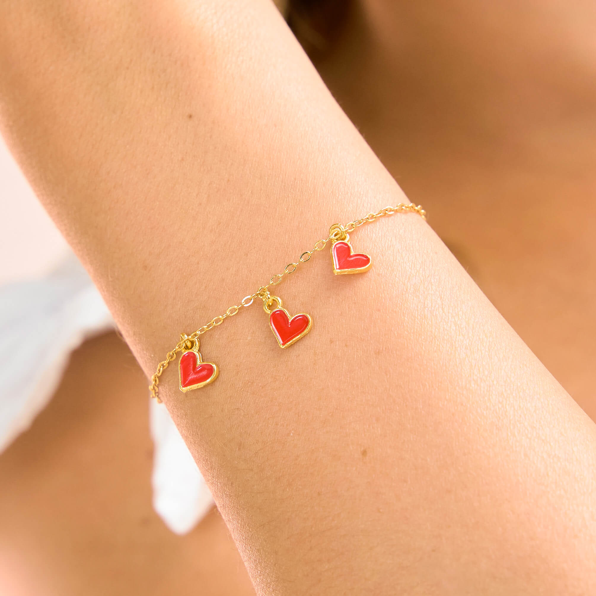 Red Heart Bracelet