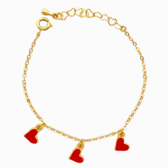 Red Heart Bracelet