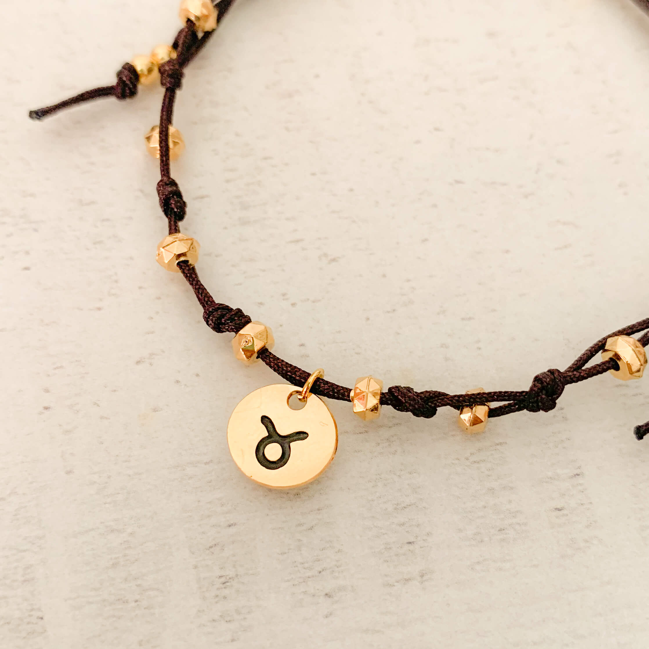 Taurus Zodiac Sign Bracelet