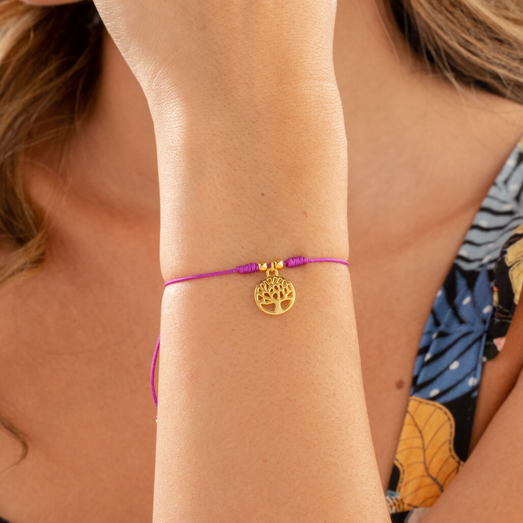 Tree Of Life Bracelet with Yarn