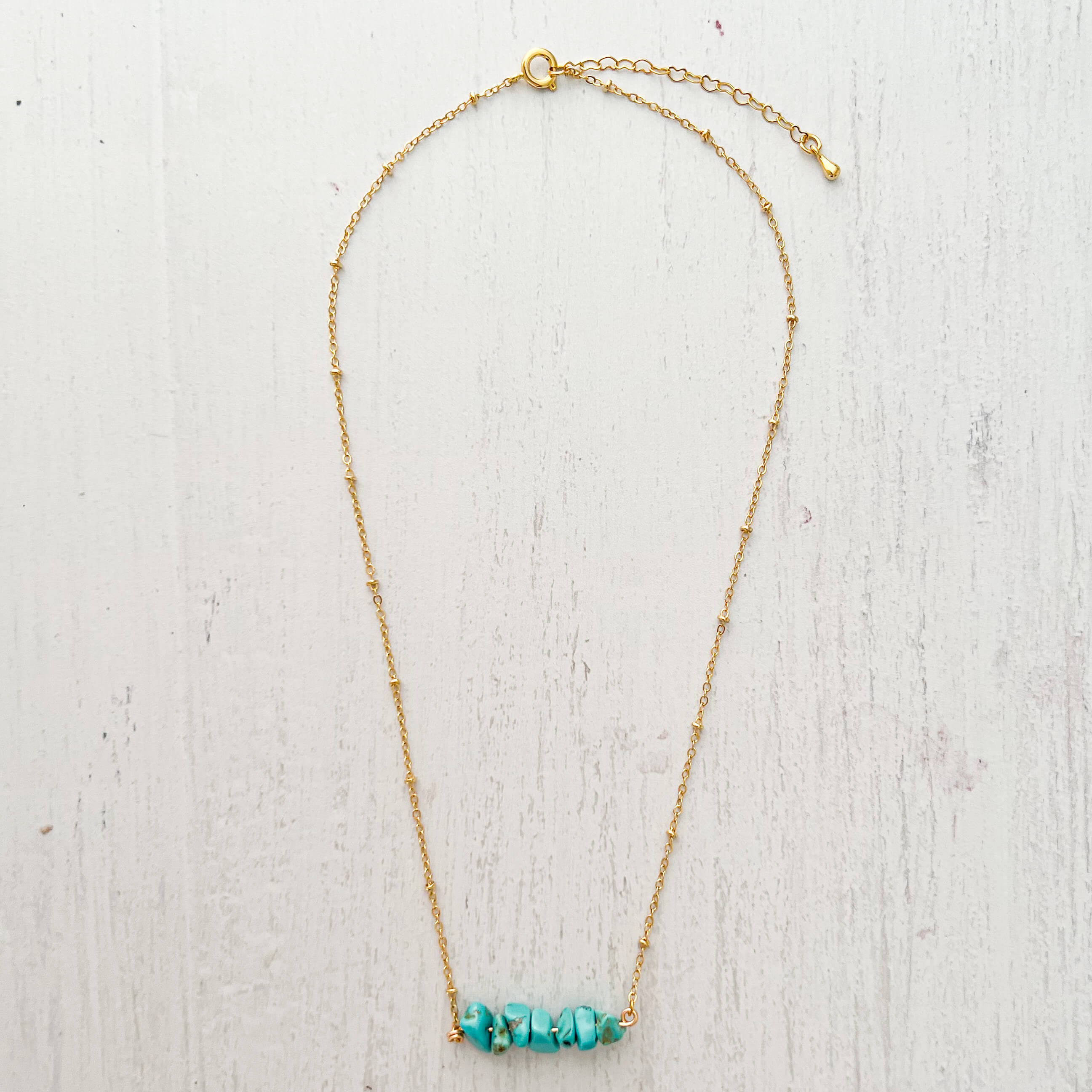 Turquoise Natural Stone Necklace