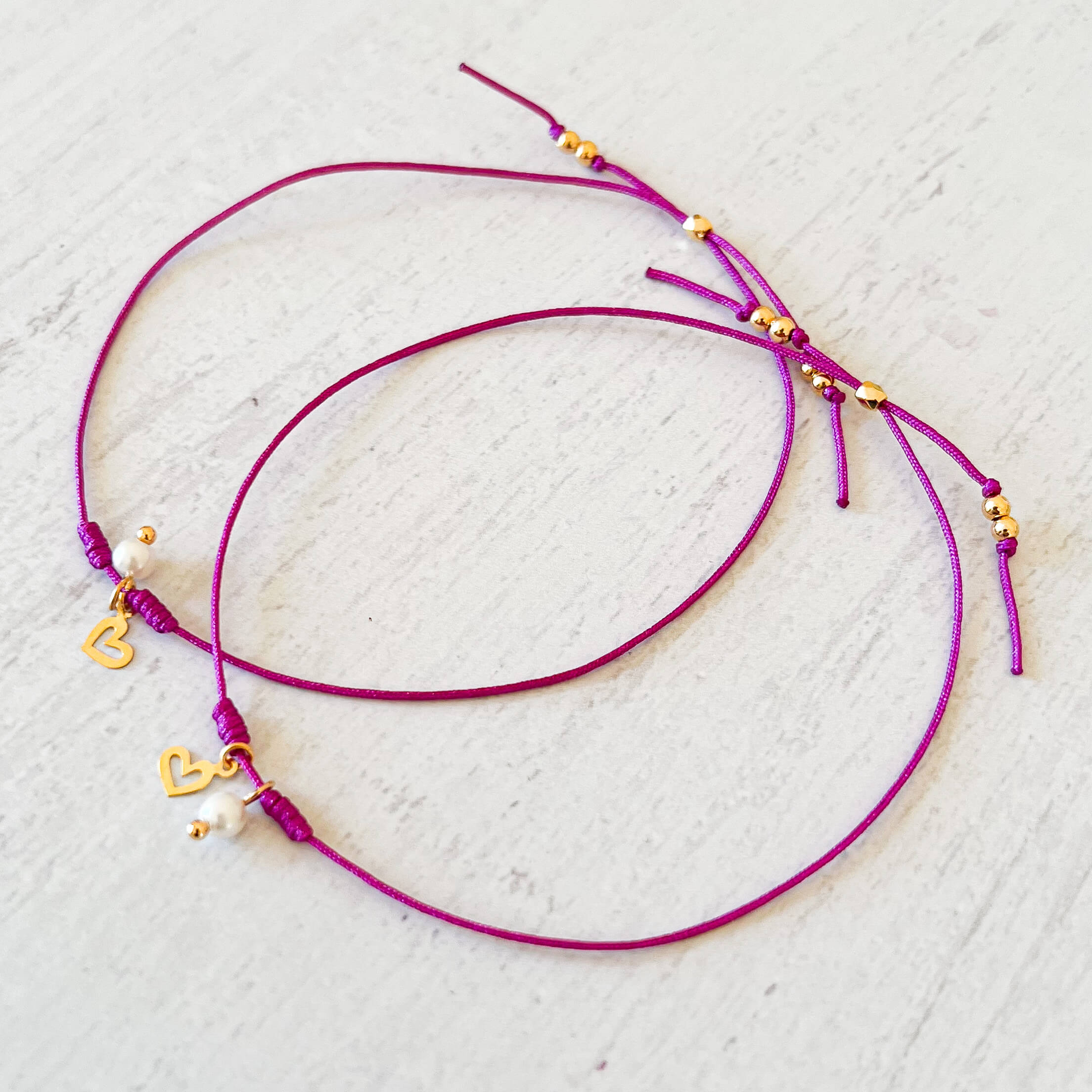 Two-Piece Friendship Bracelet Set