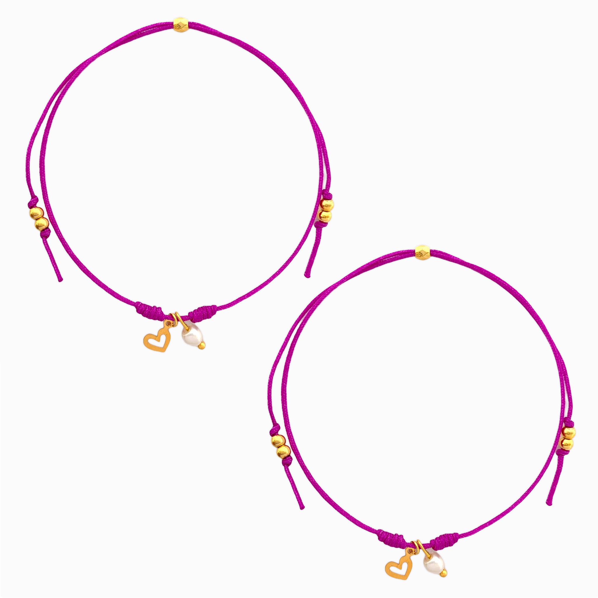 Two-Piece Friendship Bracelet Set