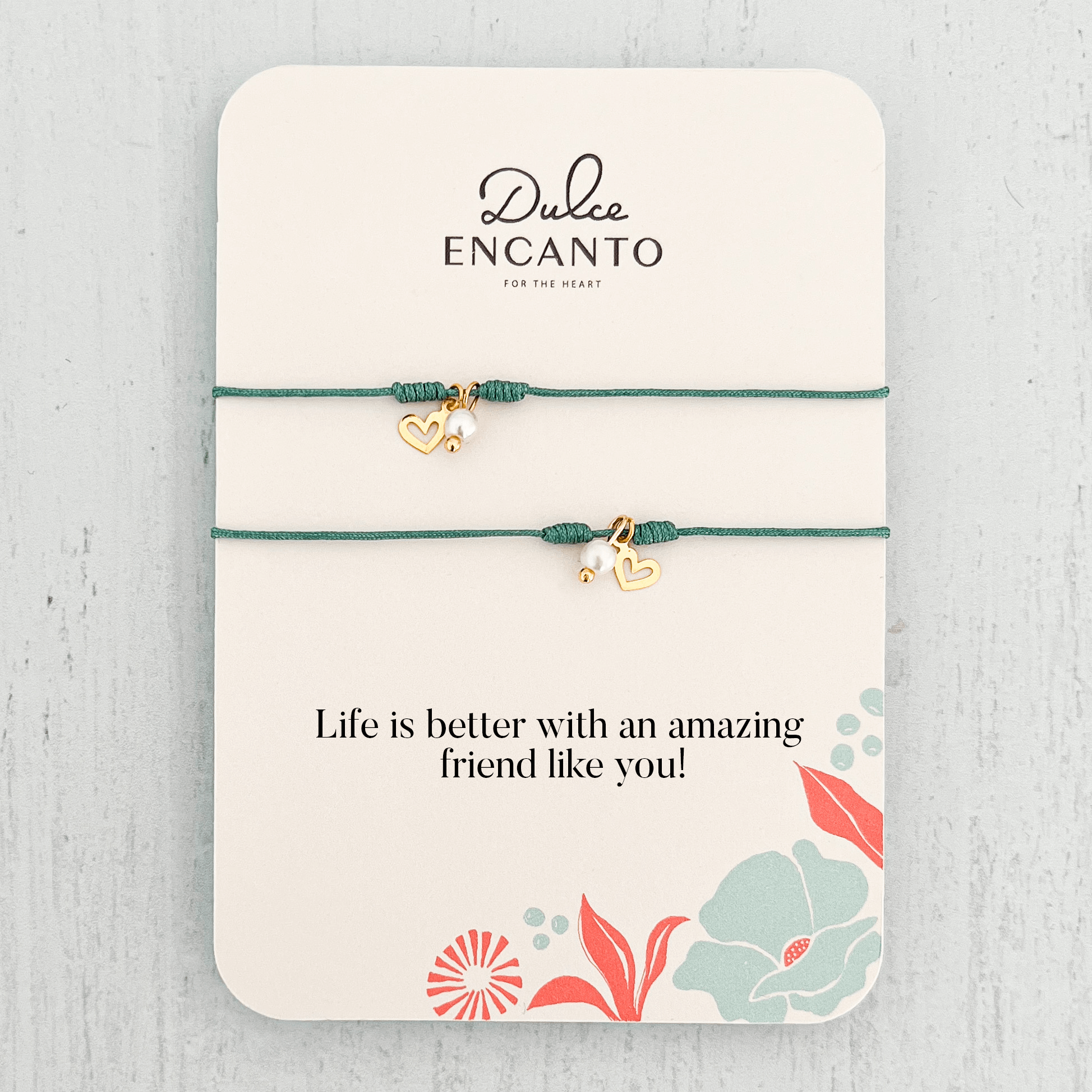 Two-Piece Friendship Bracelet Set