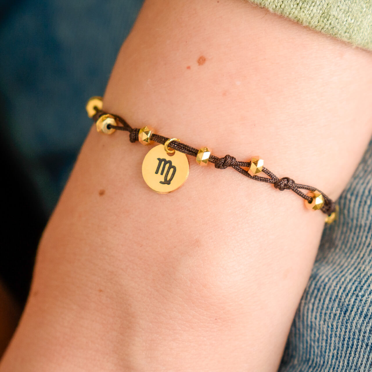 Virgo Zodiac Sign Bracelet