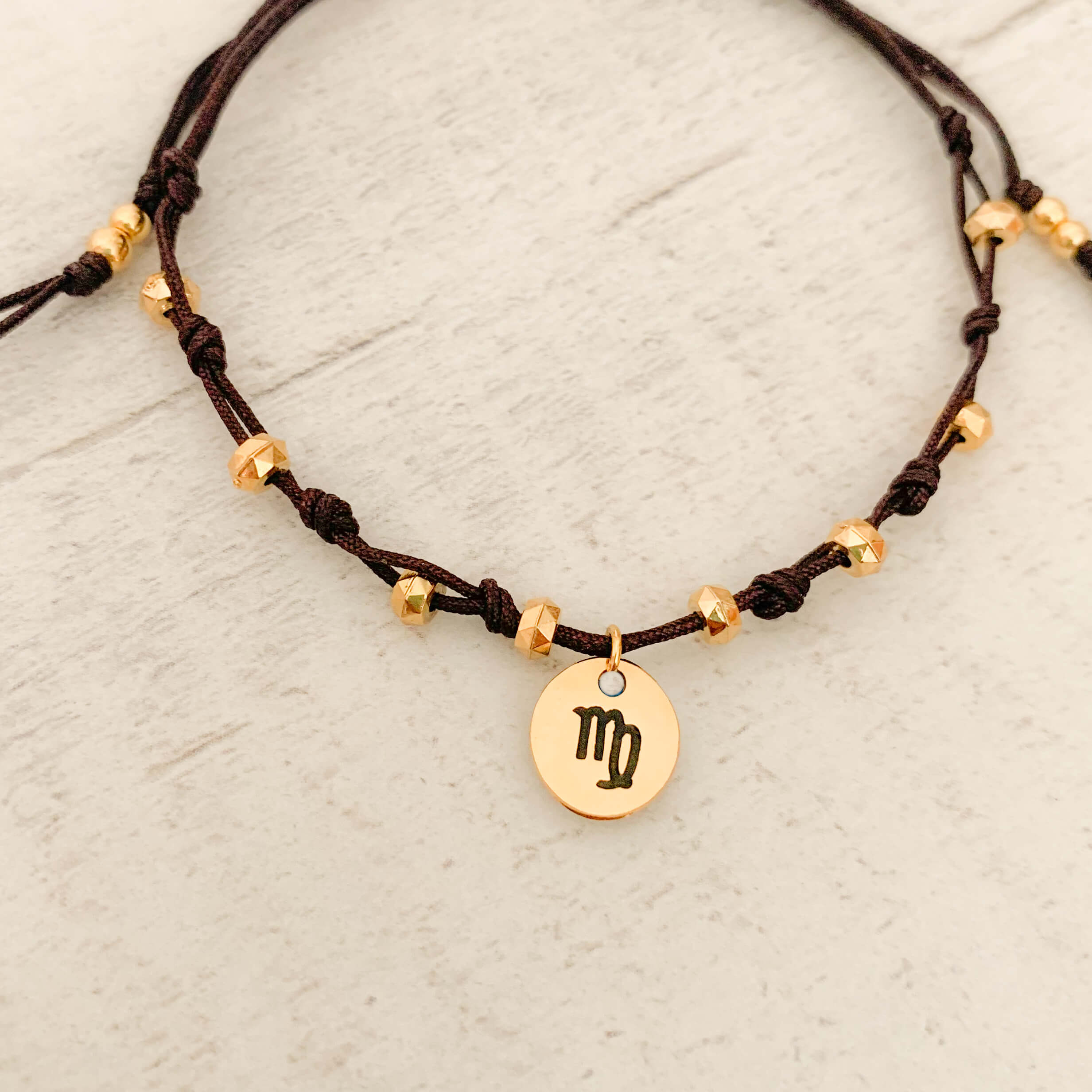 Virgo Zodiac Sign Bracelet