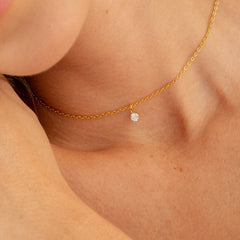 Zircon Chocker Necklace