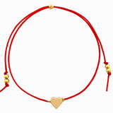 Heart Bracelet with Yarn