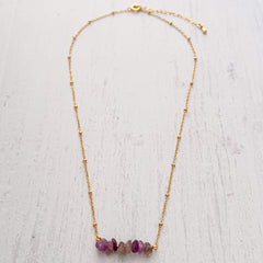 Amethyst Natural Stone Necklace