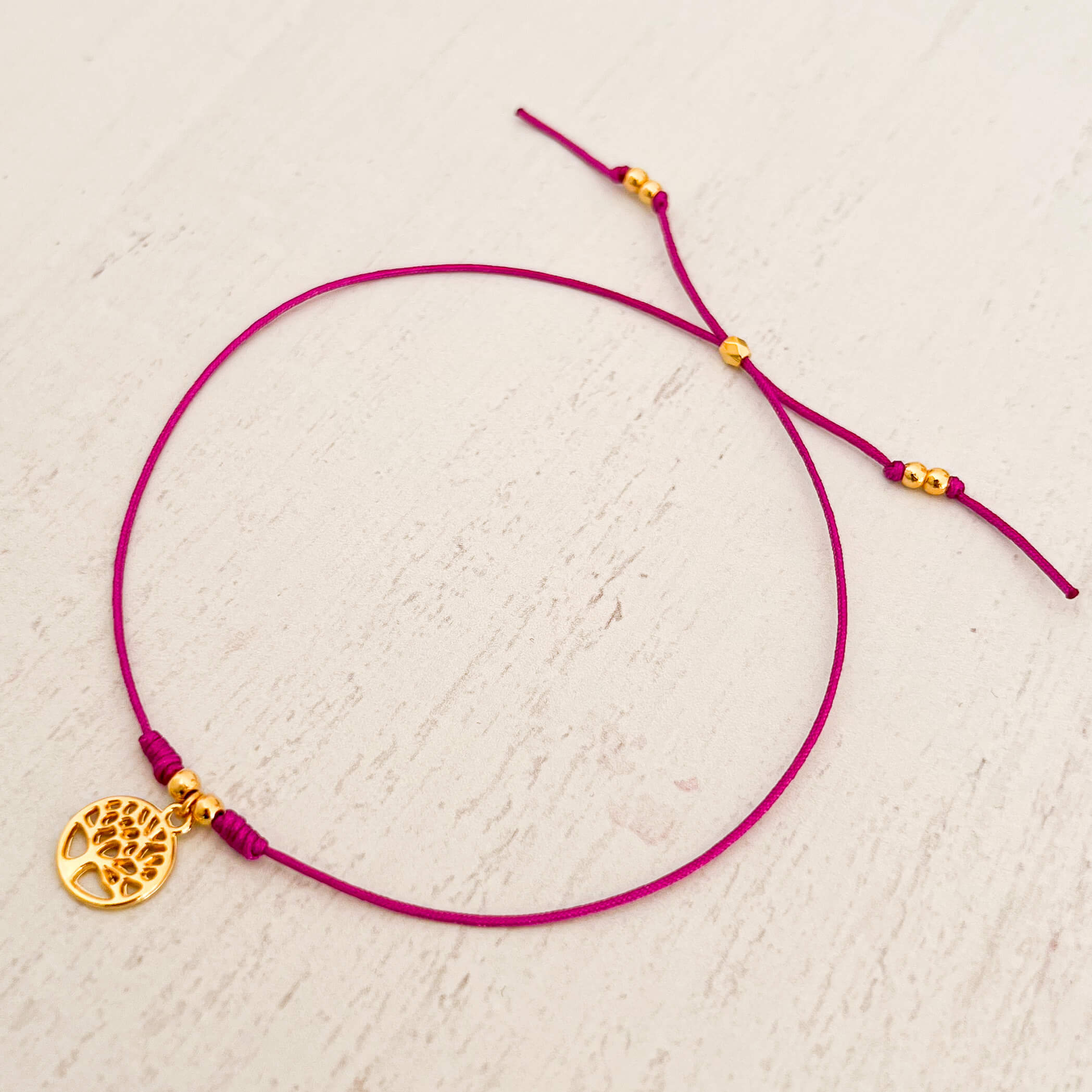 Tree Of Life Bracelet with Yarn