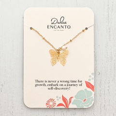 Filigree Butterfly Necklace